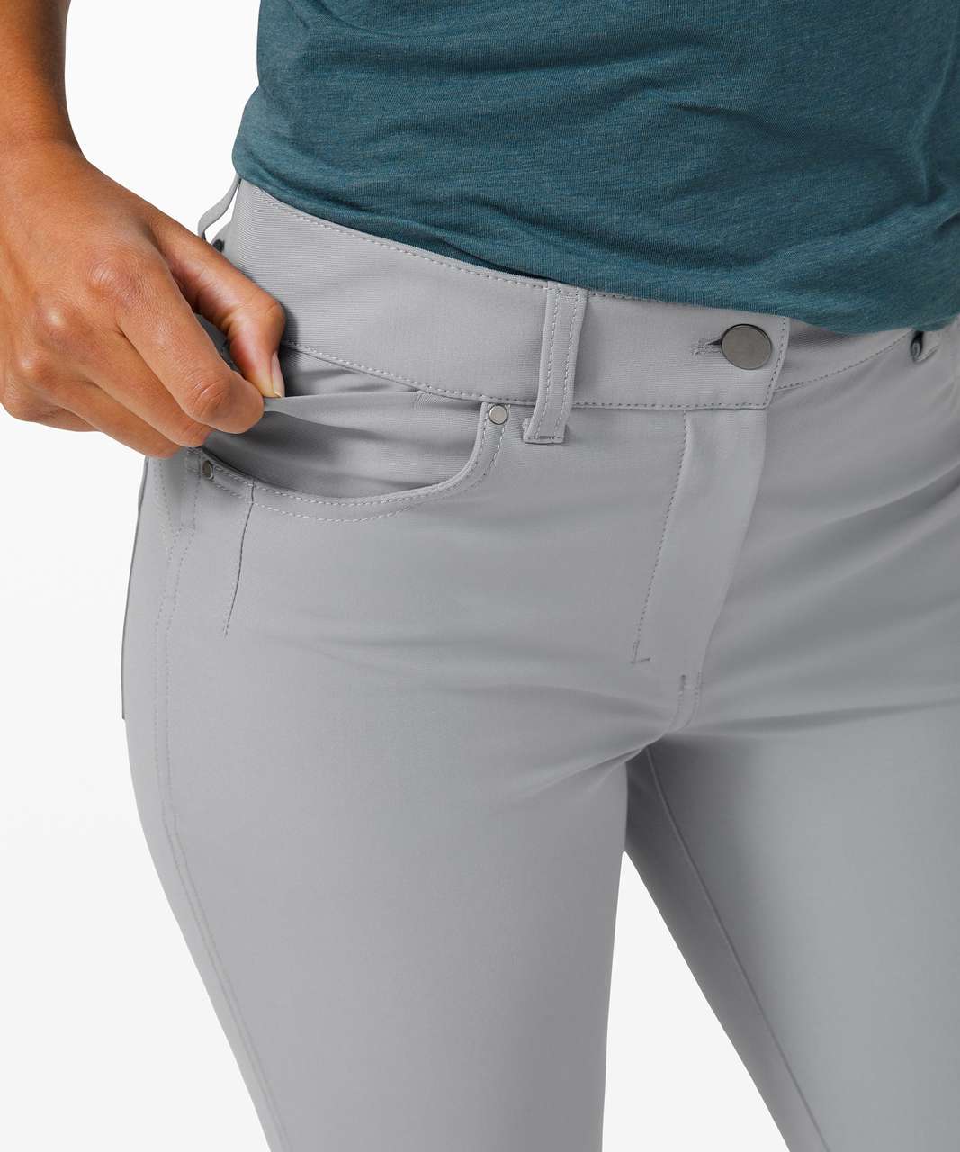 Lululemon City Sleek 5 Pocket Pant 30 - Rhino Grey - lulu fanatics