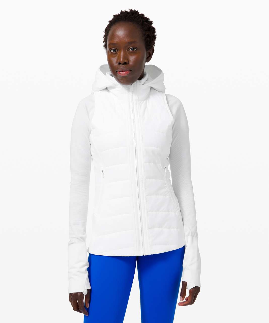 Lululemon Run For Cold Vest - White - lulu fanatics