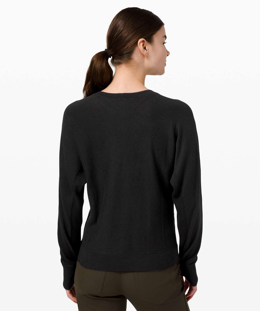 Lululemon Cashlu Knit Pullover - Black