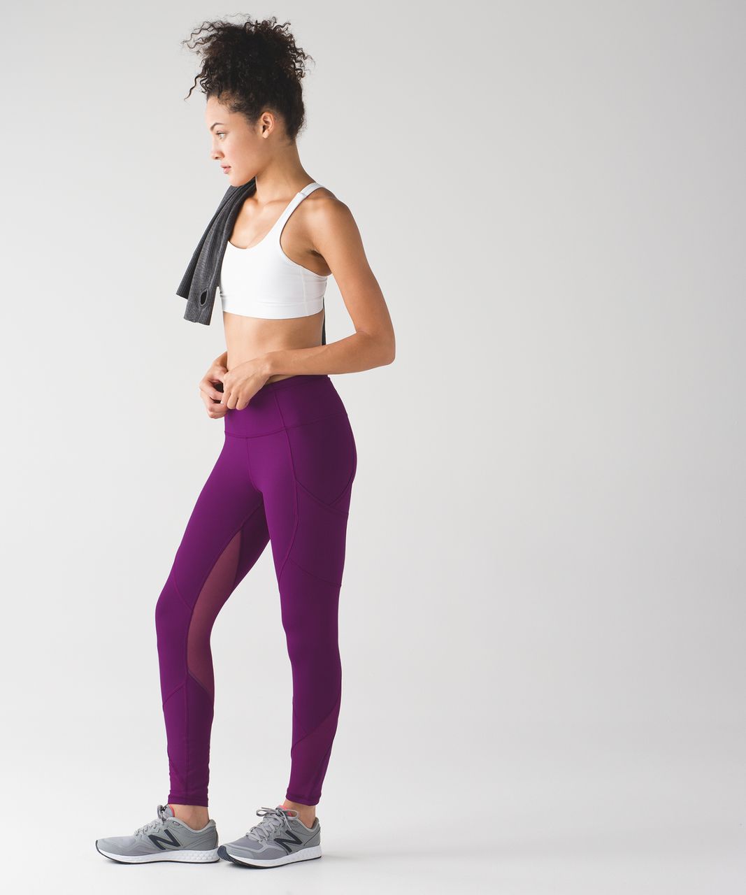 Lululemon Outrun Tight - Chilled Grape