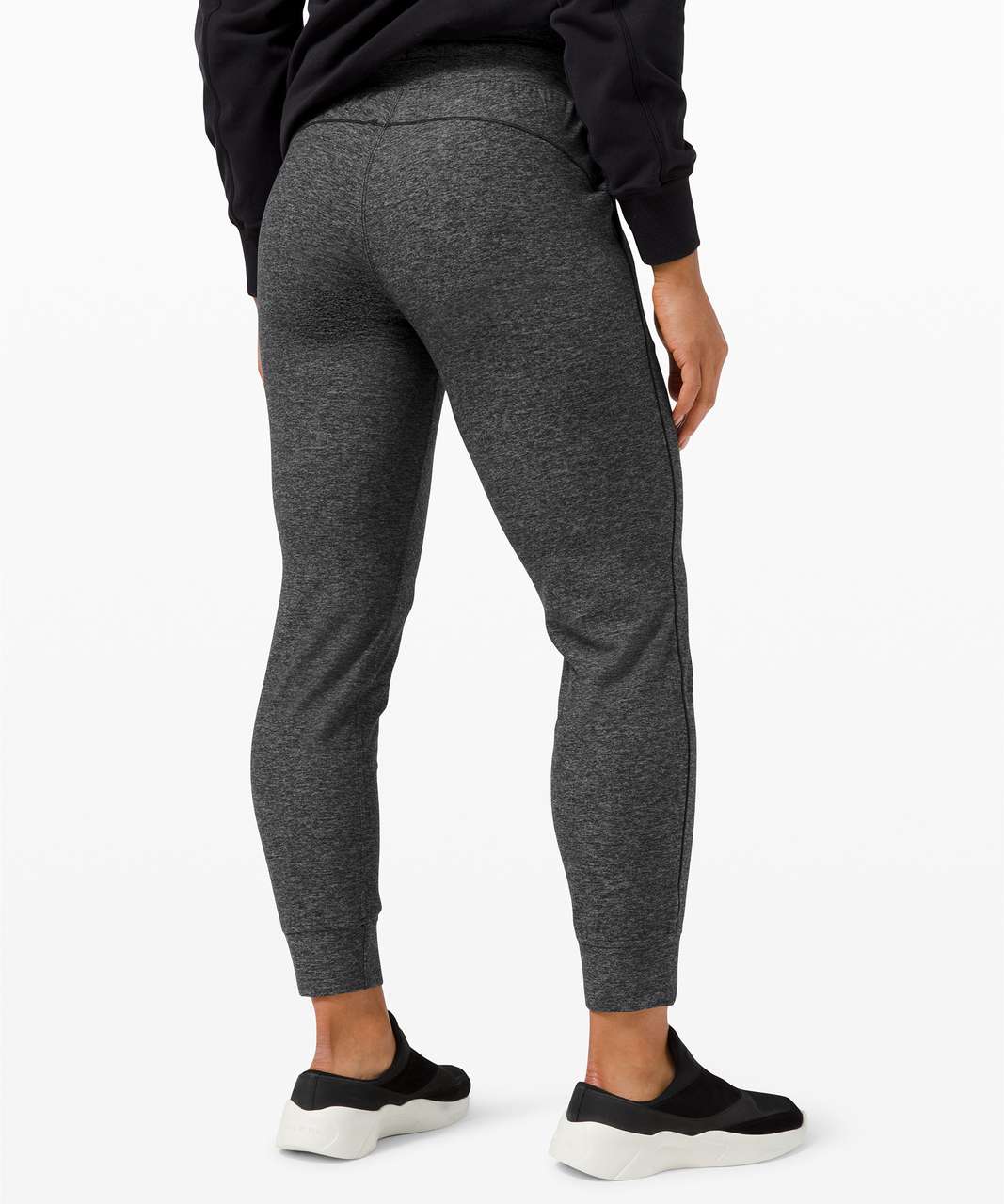 Lululemon Ready to Rulu Fleece Jogger - Heathered Black - lulu fanatics