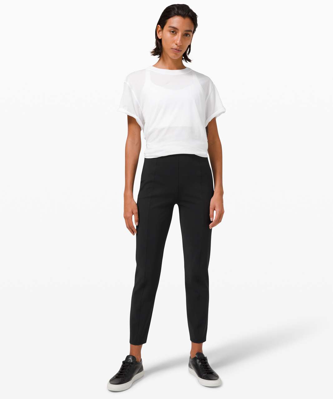 Lululemon Here to There High-Rise Crop - Black / Black