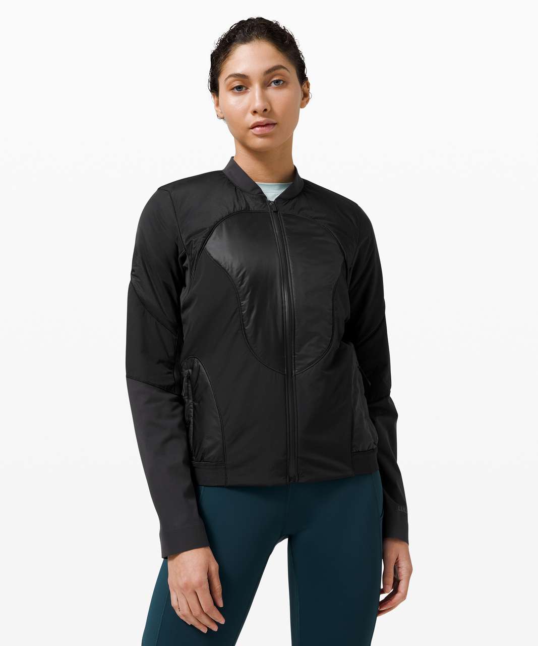 Lululemon Polar Pace Run Jacket - Black - lulu fanatics