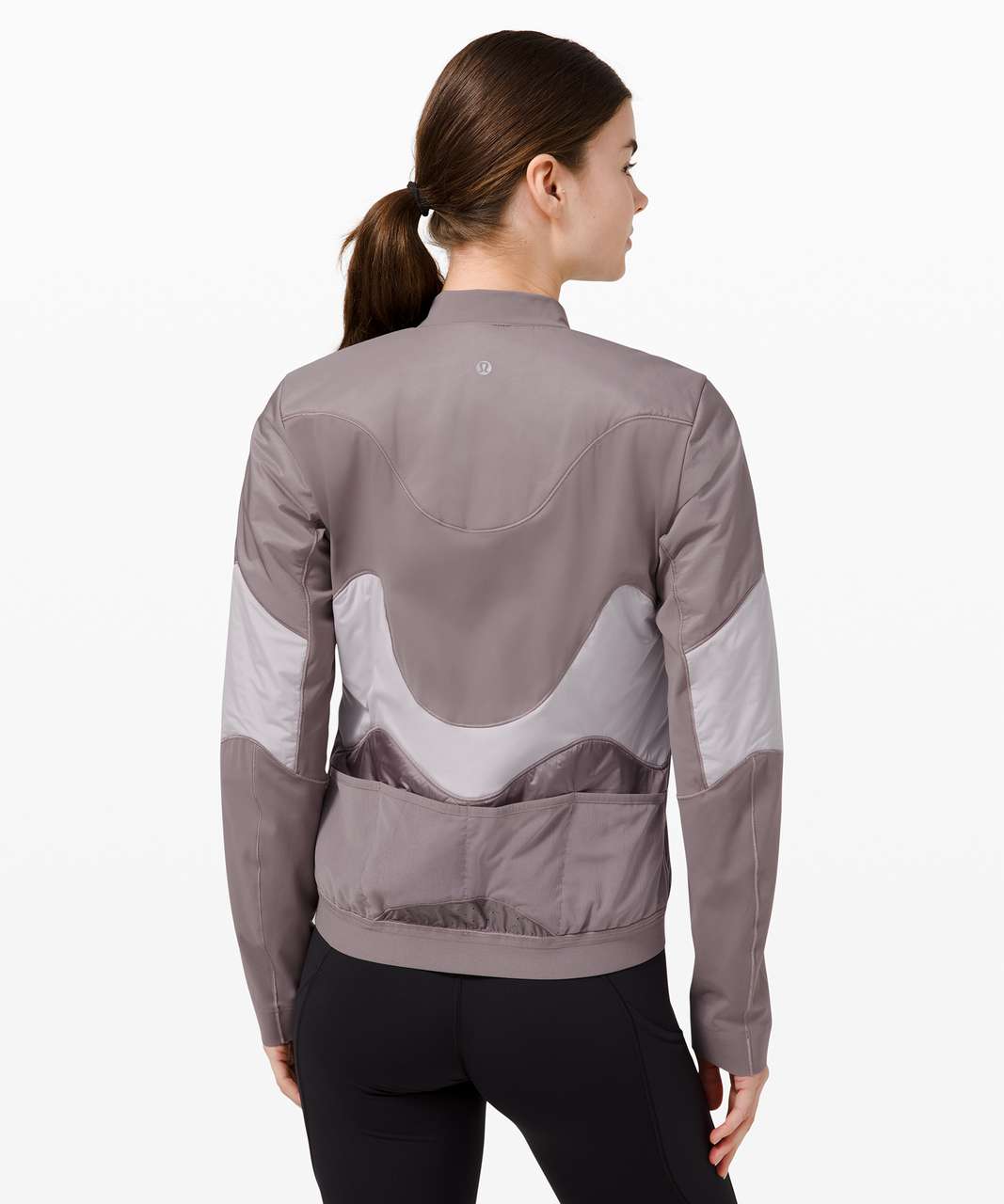 Lululemon Polar Pace Run Jacket - Pelt / Lunar Rock / Iced Iris