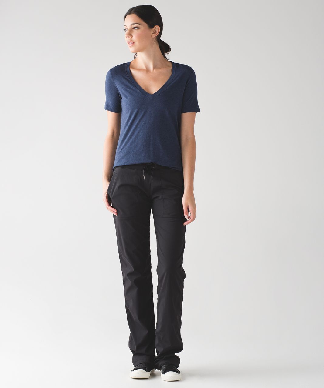 Lululemon Street To Studio Pant II *Unlined 28 - Dark Carbon - lulu  fanatics