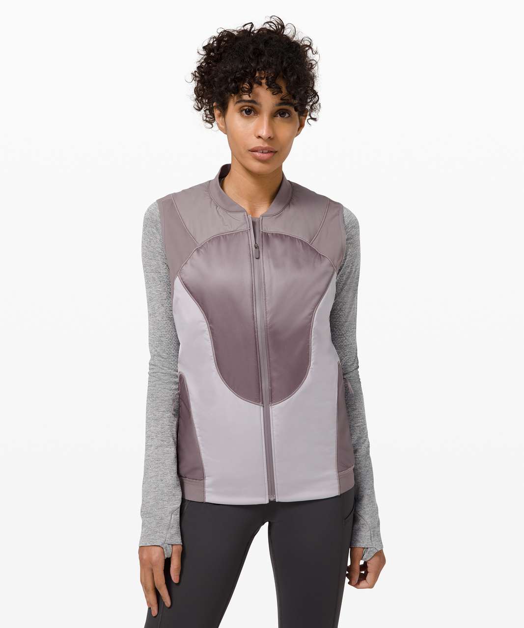 Lululemon Polar Pace Run Vest - Pelt / Lunar Rock / Iced Iris