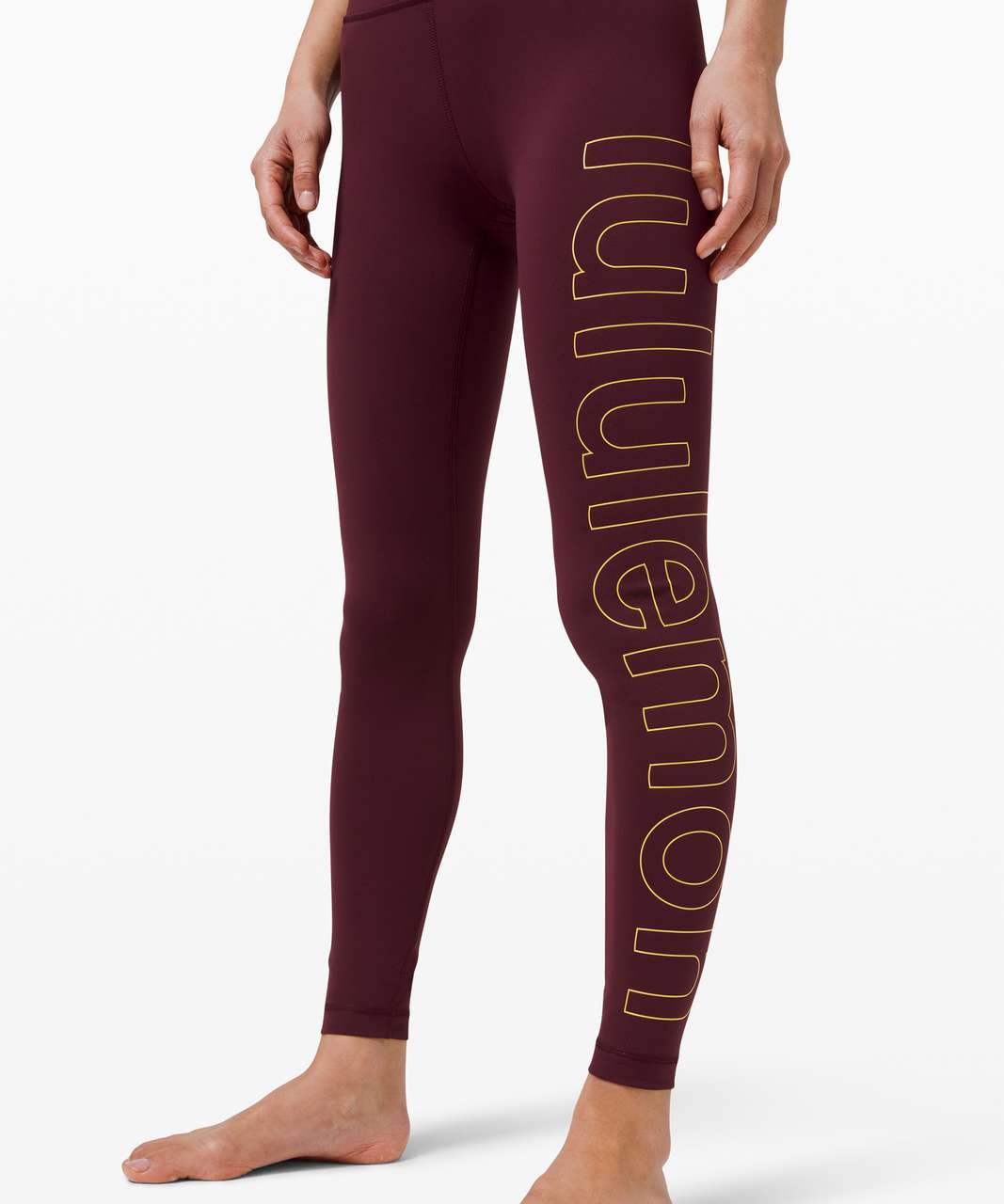 Lululemon Wunder Under High Rise Tight 28" Everlux *Lunar New Year - Cassis