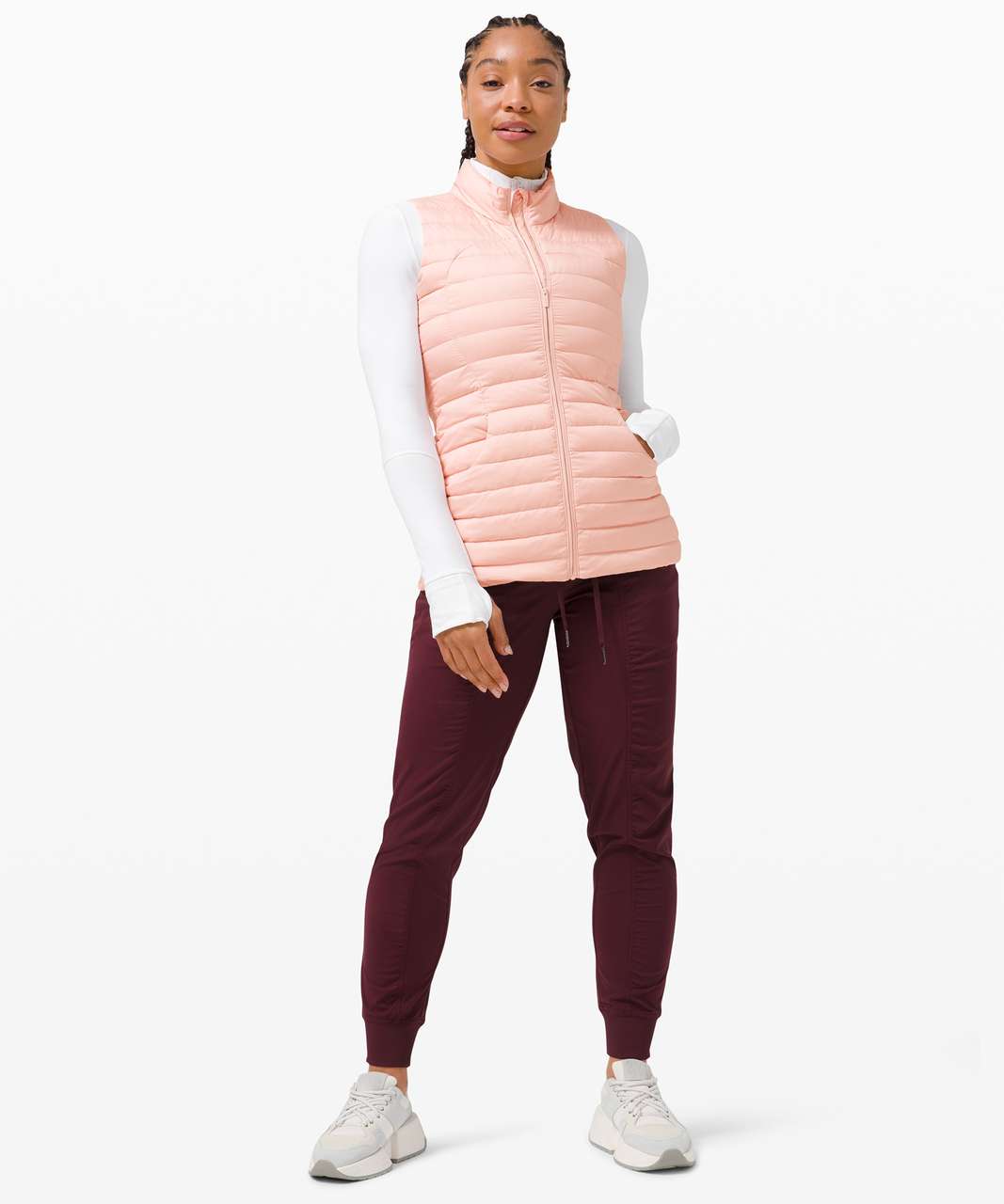 Lululemon Pack It Down Vest - Pink Mist