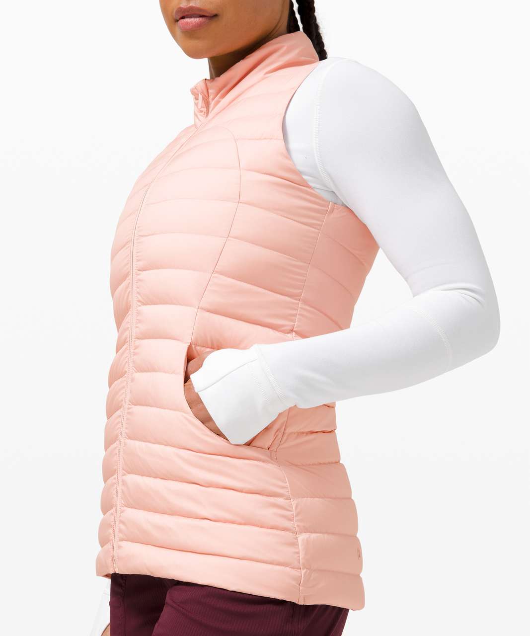 Lululemon Pack It Down Vest - Pink Mist