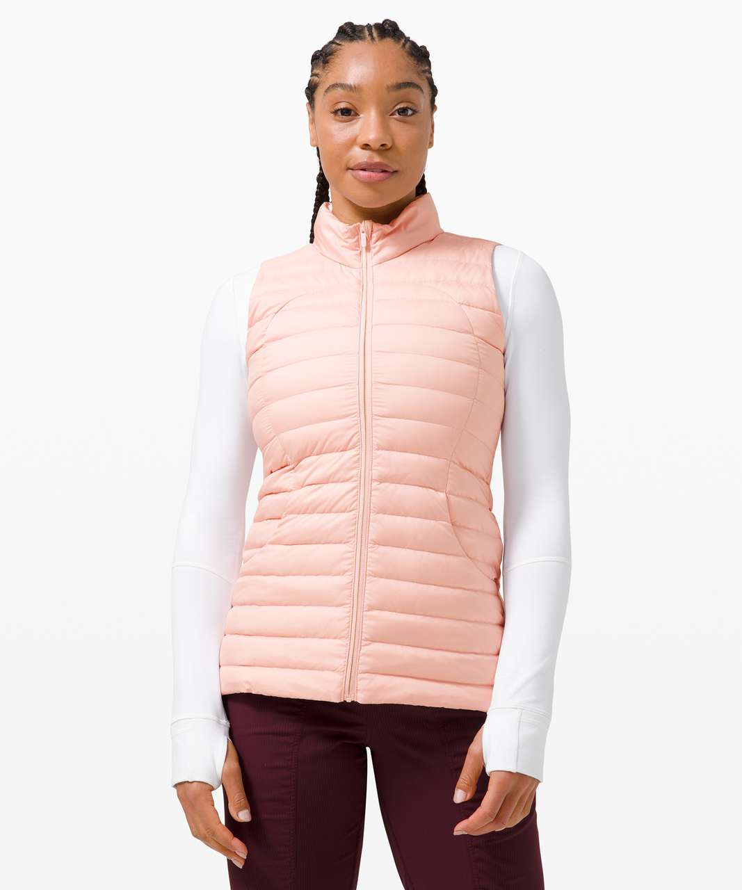 Lululemon Pack It Down Vest - Pink Mist