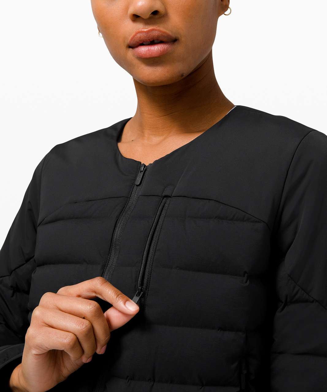 Lululemon Navigation Stretch Down Bomber - Black