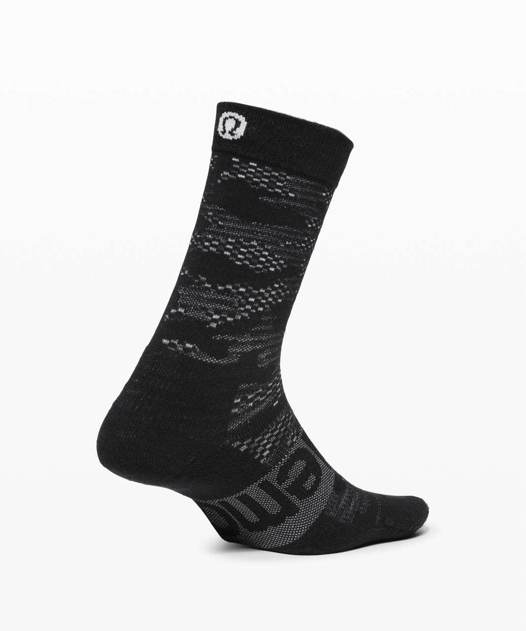 Lululemon Daily Stride Crew Sock *Camo - Black / Asphalt Grey / Vapor -  lulu fanatics