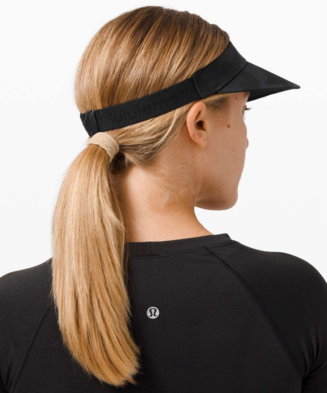 Lululemon Fast Paced Run Visor (Heritage 365 Camo Deep Coal) at