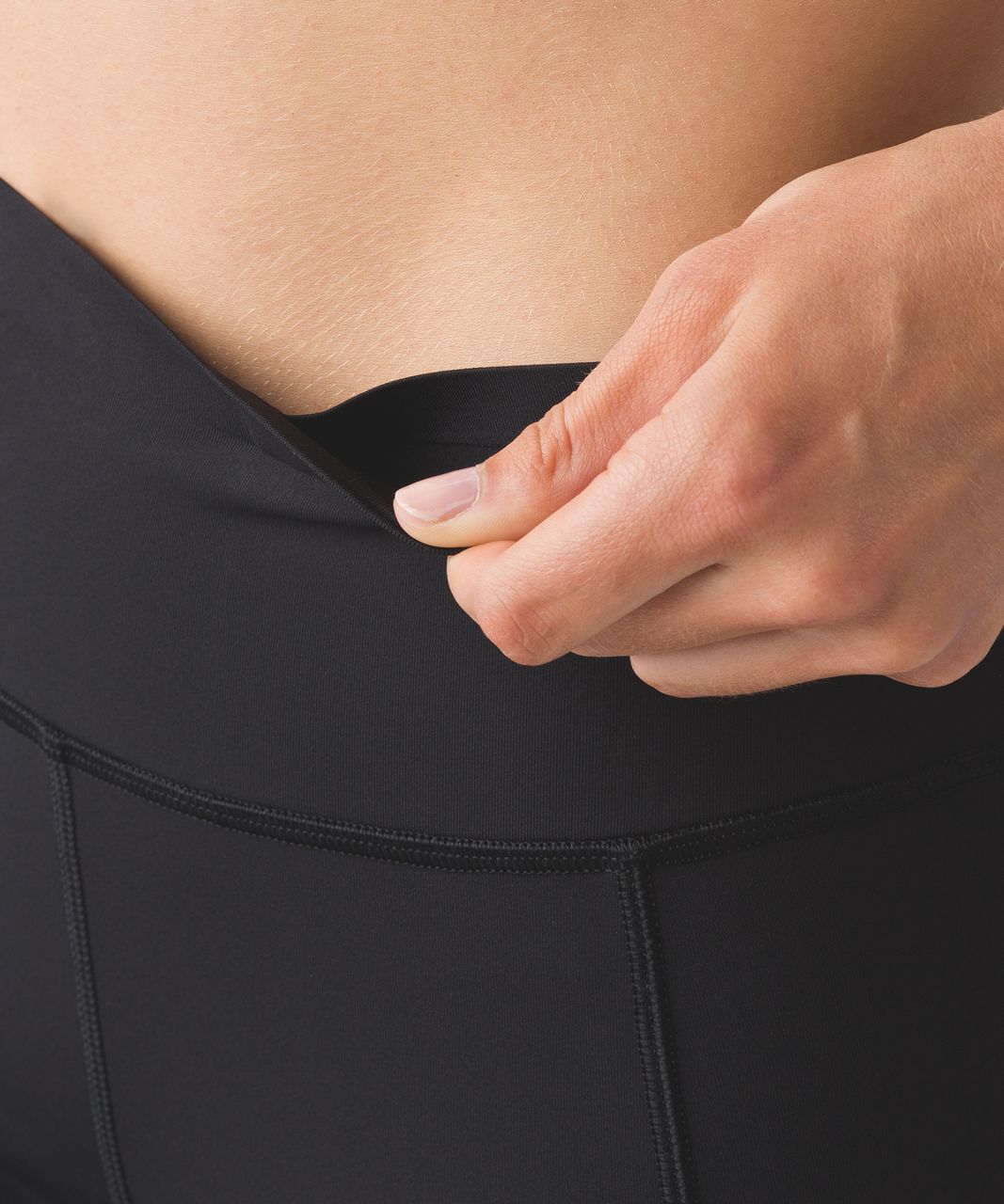 Lululemon Fast As Light Tight - Black - lulu fanatics