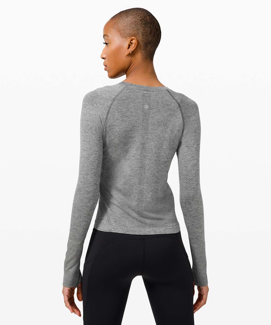 Lululemon Swiftly Tech Long Sleeve 2.0 *Race Length - Graphite Grey / Silver Drop