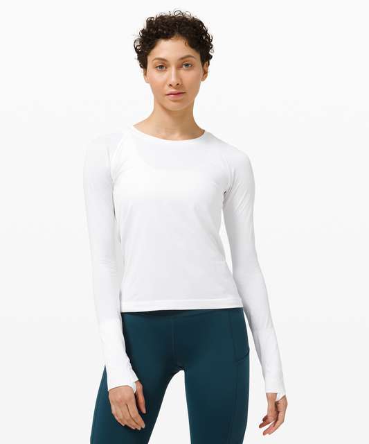 Lululemon Run: Swiftly Tech Long Sleeve - Flare - lulu fanatics