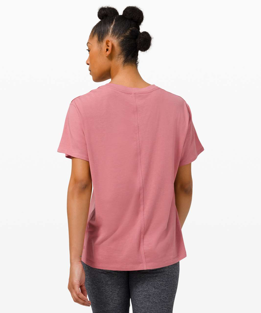 Lululemon All Yours Tee - Brier Rose