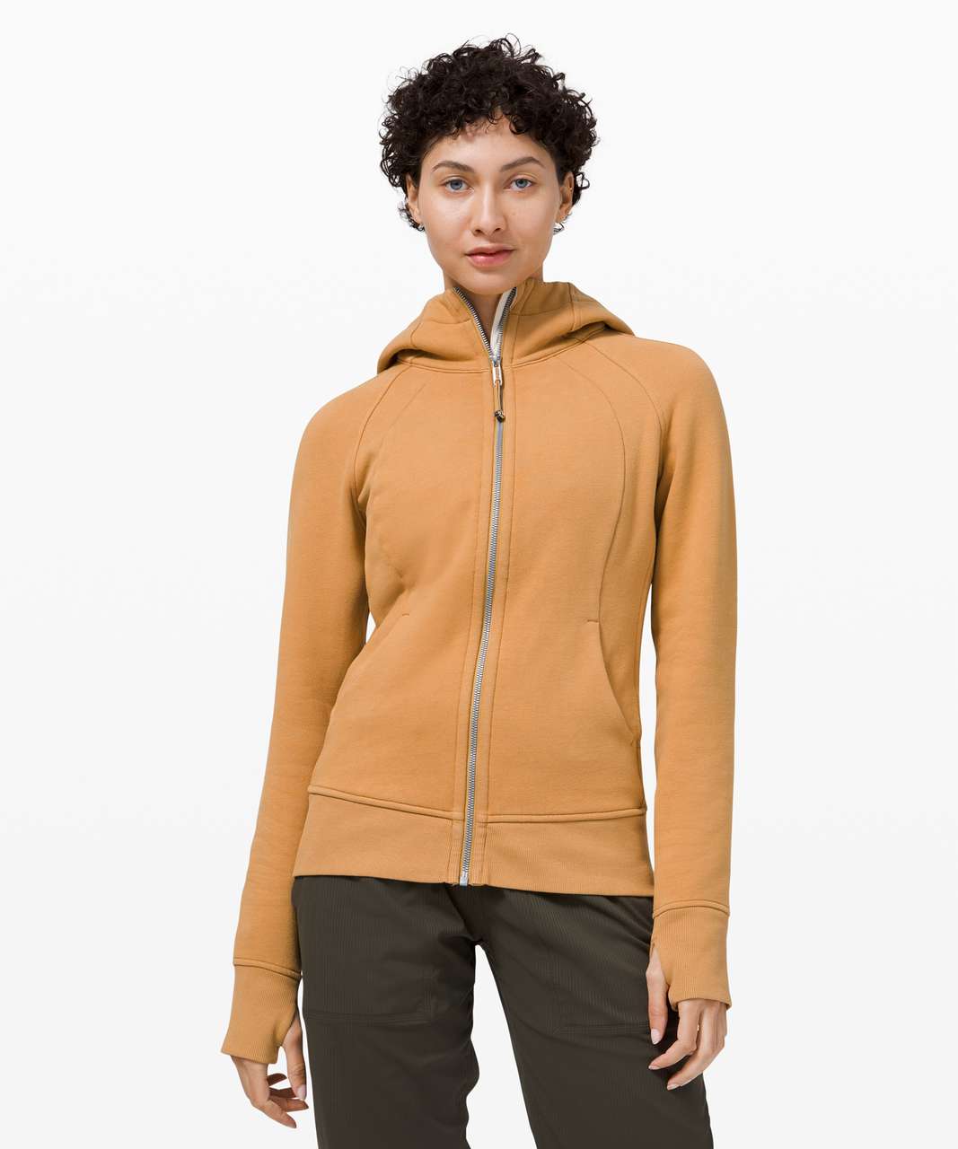 Lululemon Scuba Hoodie *Light Cotton Fleece - Gold Buff - lulu fanatics