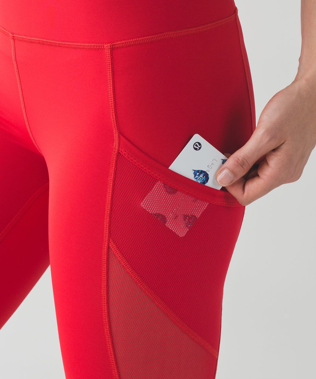 Lululemon Fast As Light Tight - True Red