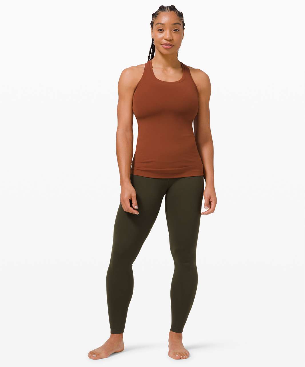 Lululemon Cool Racerback II *Nulu - Dark Terracotta