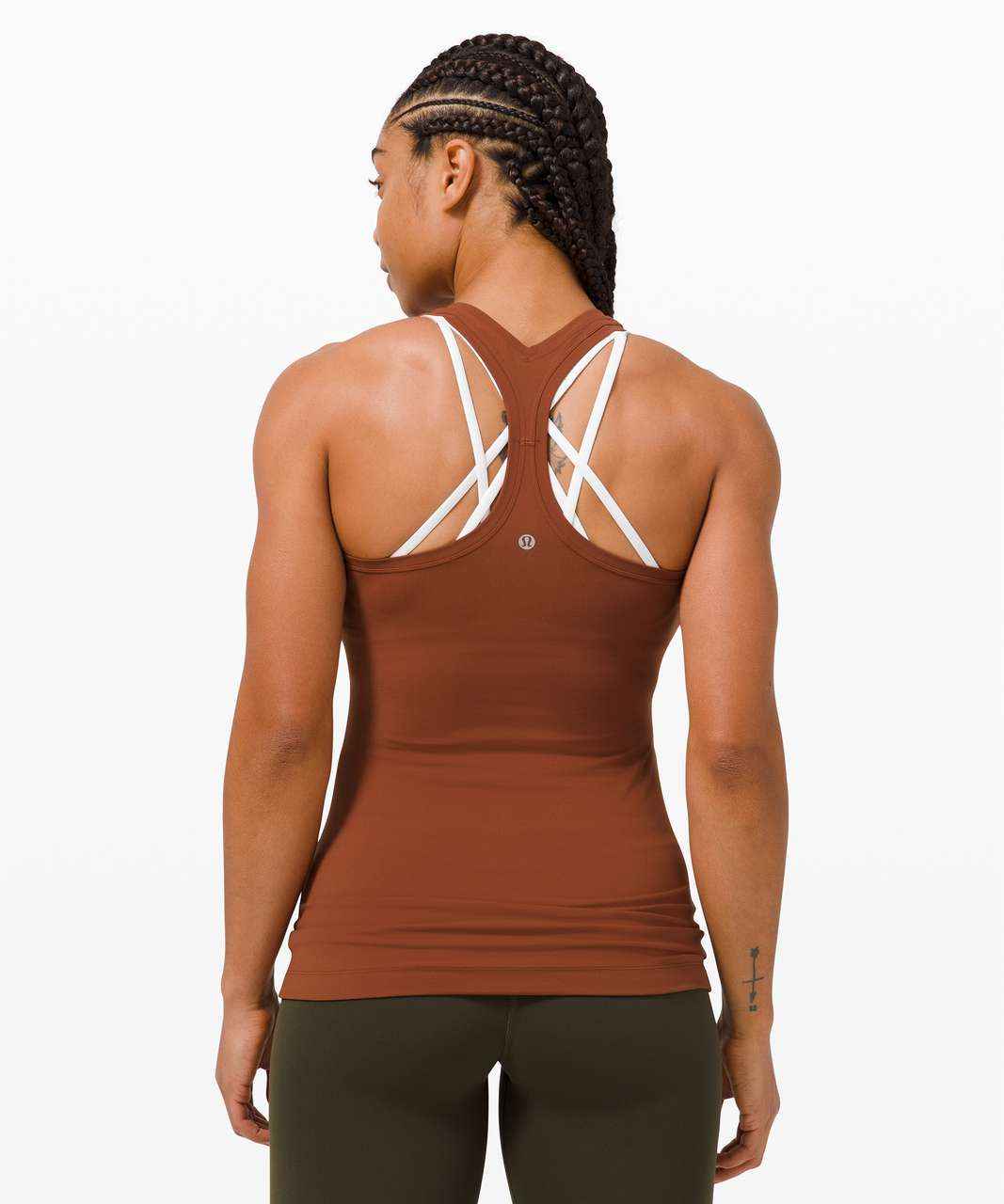 NWT LULULEMON Cool Racerback Nulu Desert Sun Size 4 6 $58 Retail