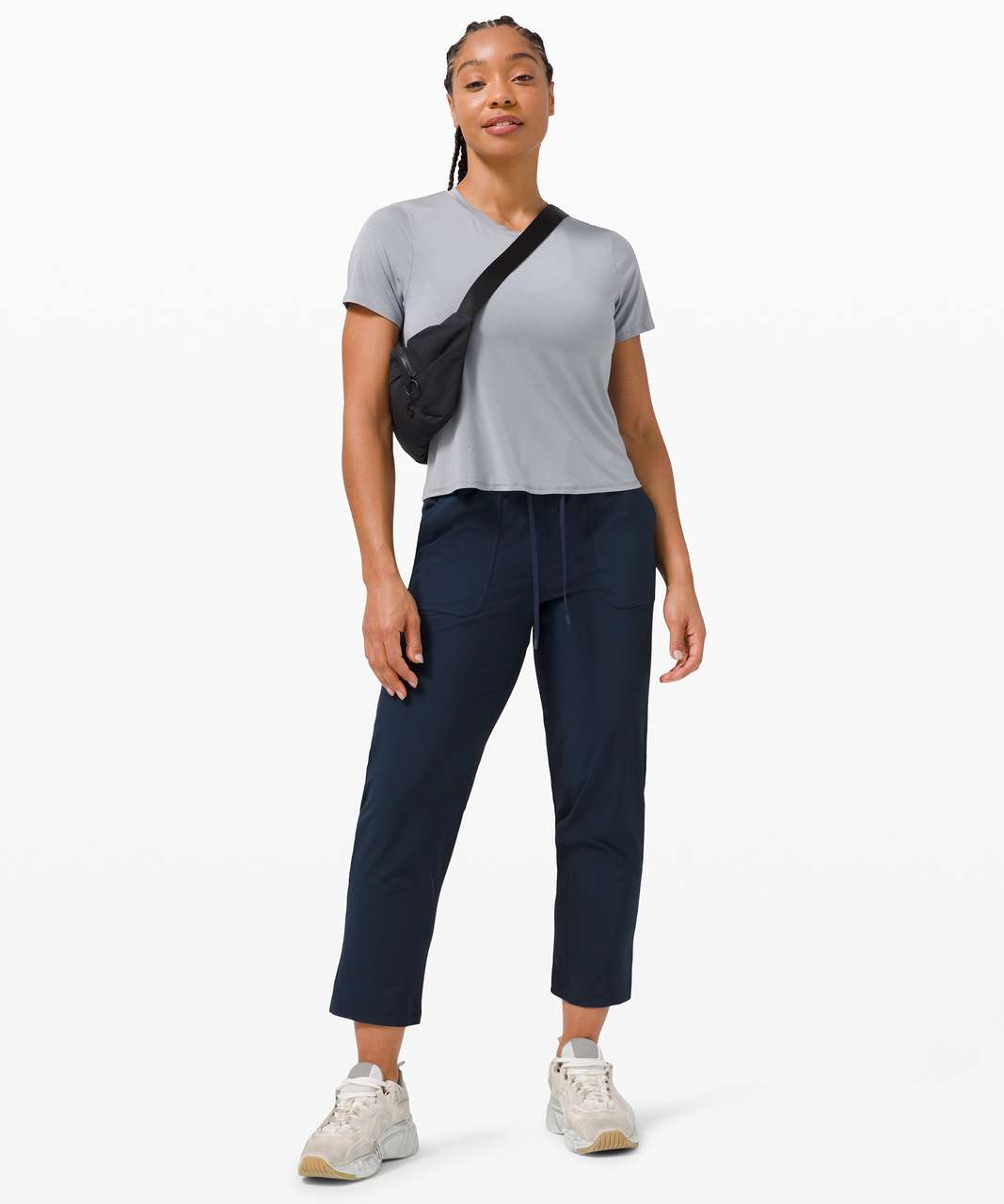 Lululemon Beyond the Studio Crop, Women's Fashion, Activewear on Carousell