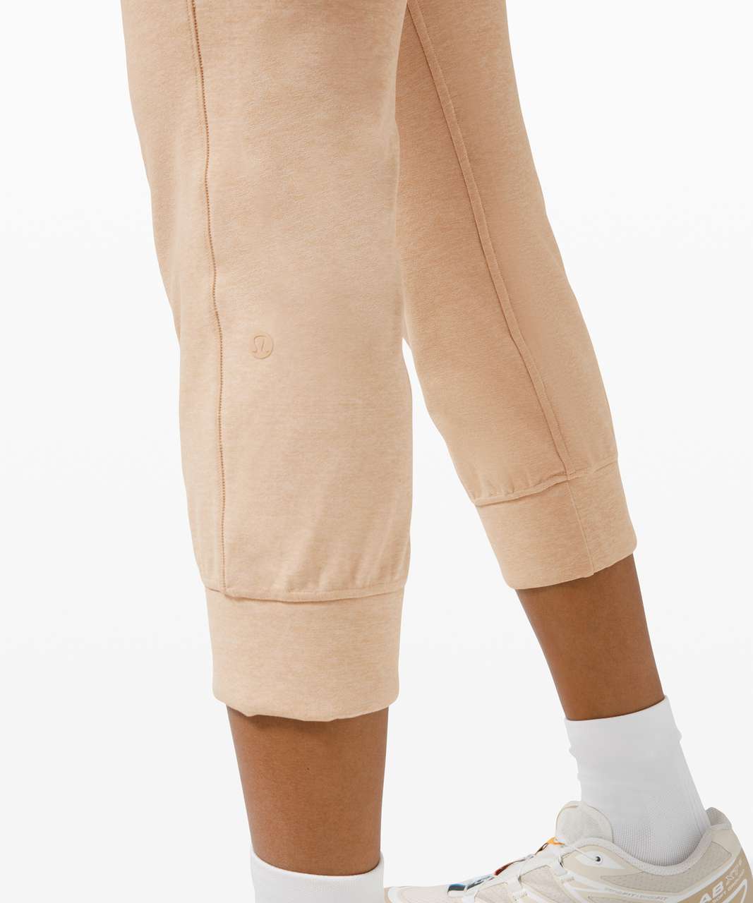 LULULEMON Jogger Womens 12 Tan Beyond the Studio Jogger Pant Cafe Au Lait  NWT 