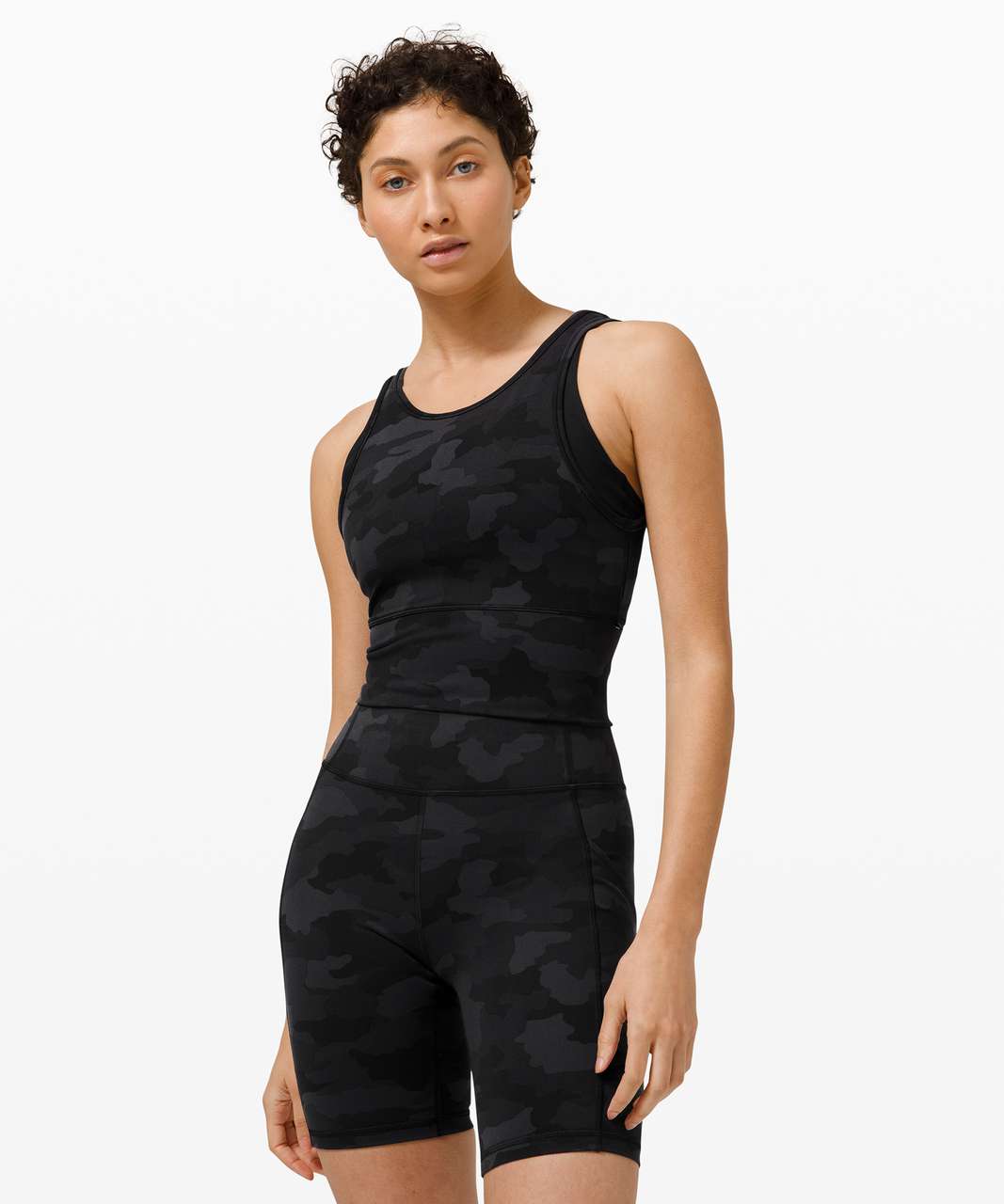 Lululemon Power Pivot Tank *Everlux - Heritage 365 Camo Deep Coal Multi -  lulu fanatics