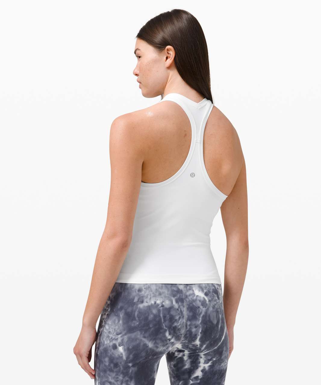 Lululemon Cool Racerback Shorter Length *Nulu - White - lulu fanatics