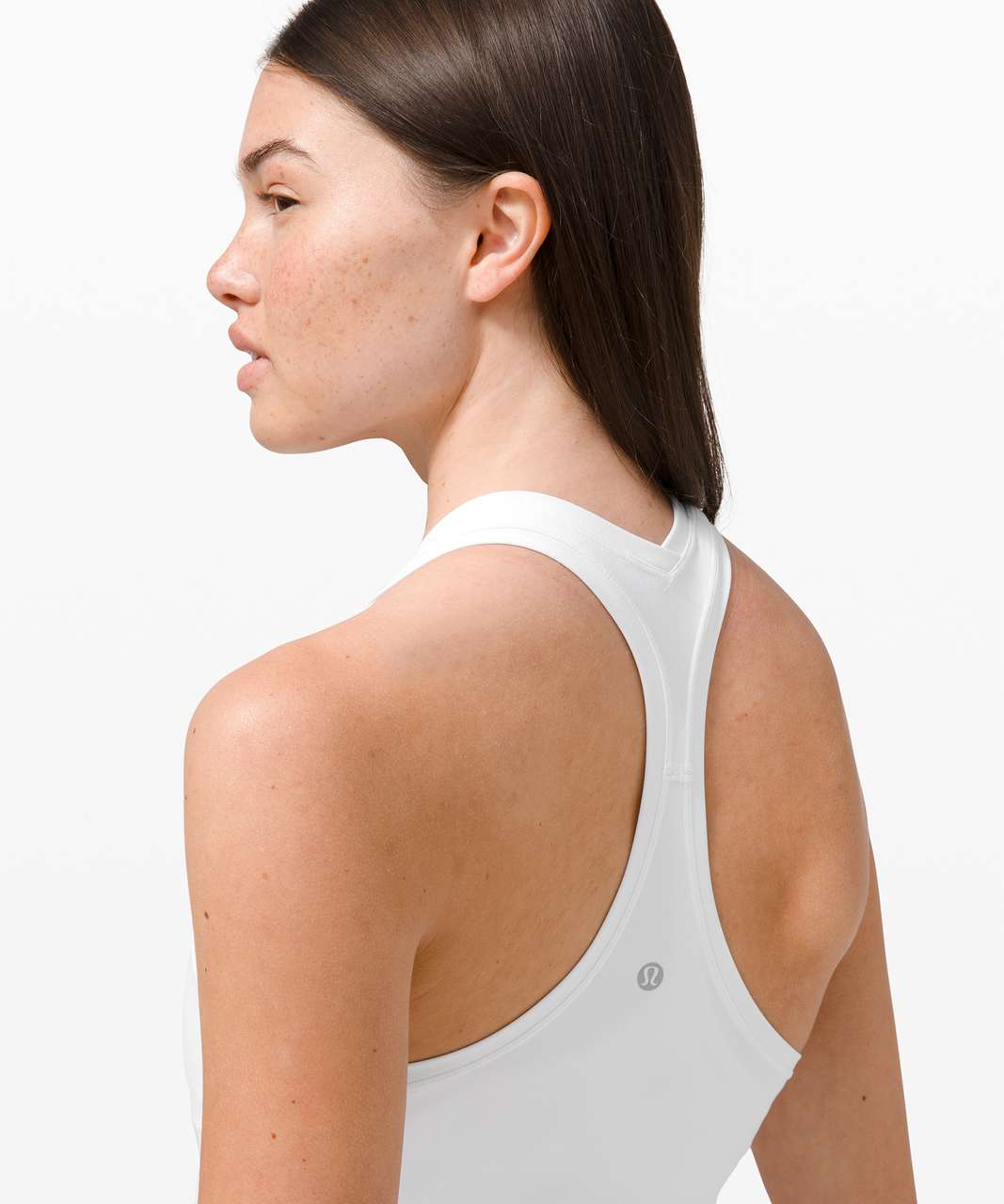 Lululemon Cool Racerback Shorter Length *Nulu - White