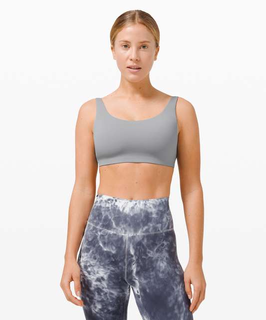 Lululemon In Alignment Straight Strap Bra *Light Support, C/D Cups - Double  Dimension Starlight Black - lulu fanatics