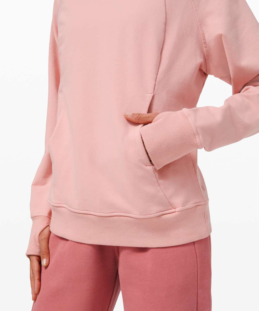 Lululemon Scuba Pullover - Pink Puff