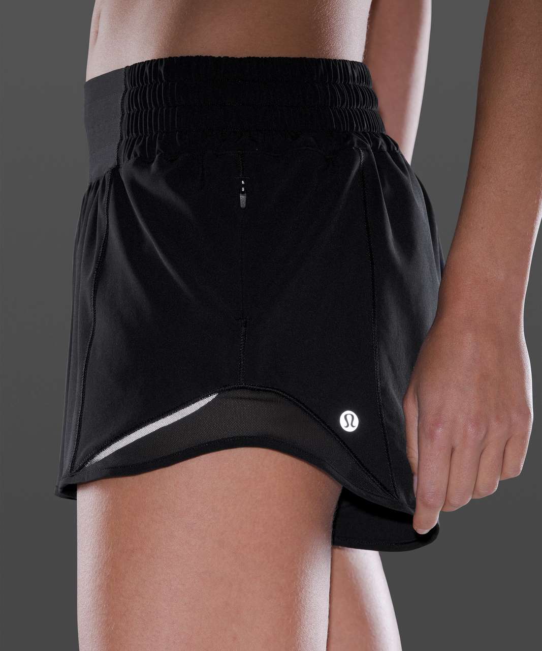 Lululemon Hotty Hot Short *High-Rise 2.5 - Black - lulu fanatics