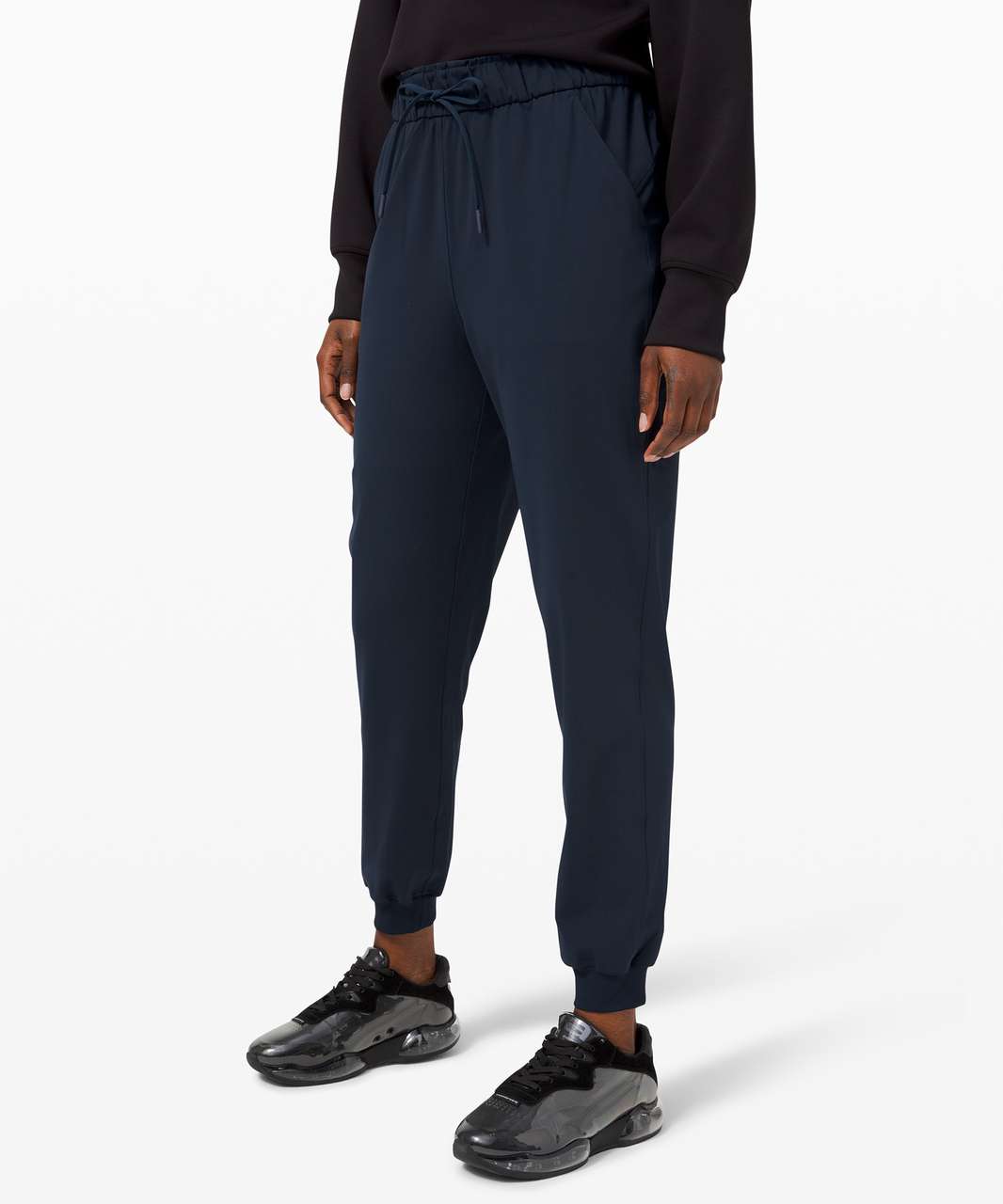 lululemon athletica, Pants & Jumpsuits, Ntw Lululemon On The Fly Jogger  Woven Navy Size 8