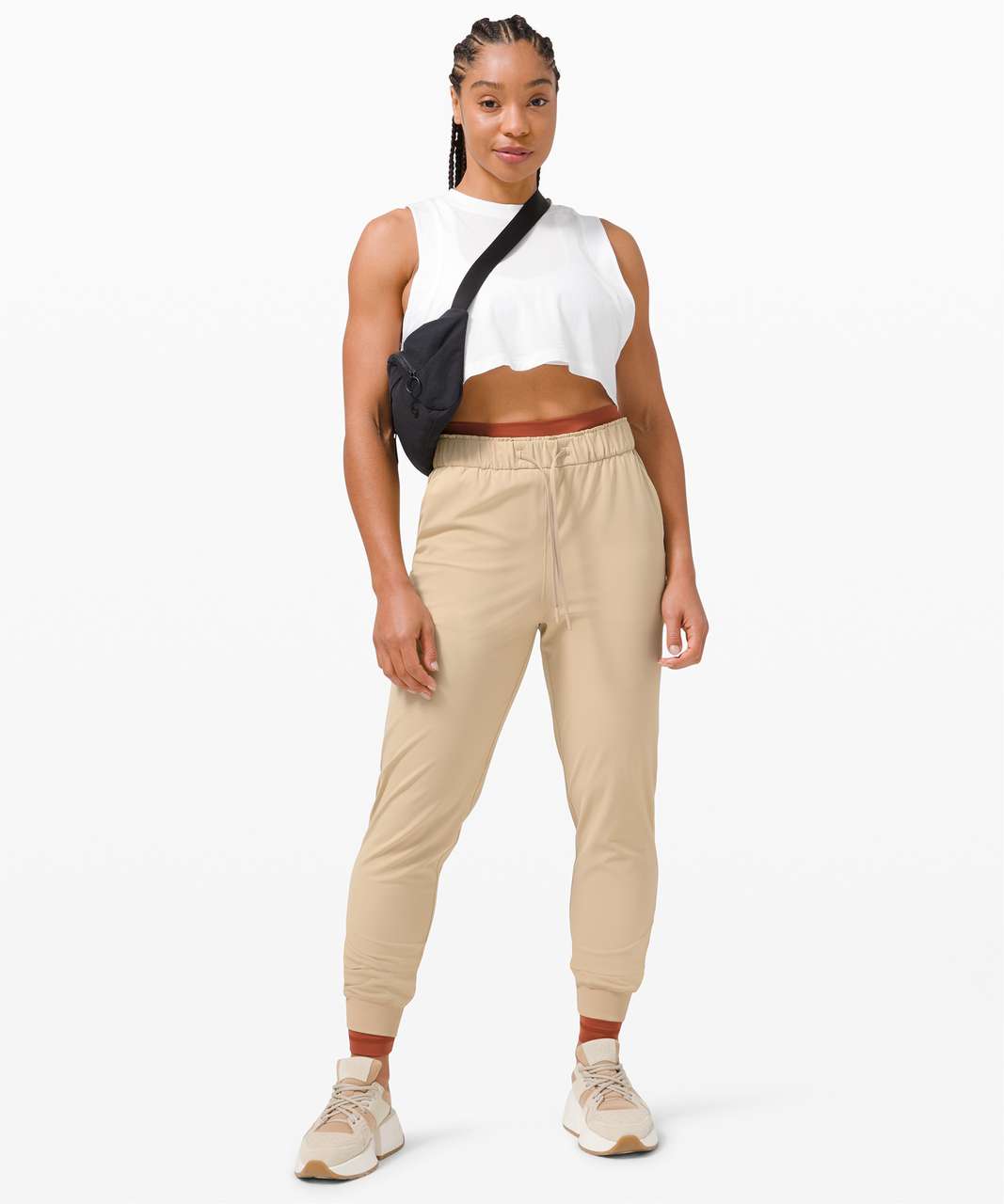 lululemon high rise stretch joggers｜TikTok Search