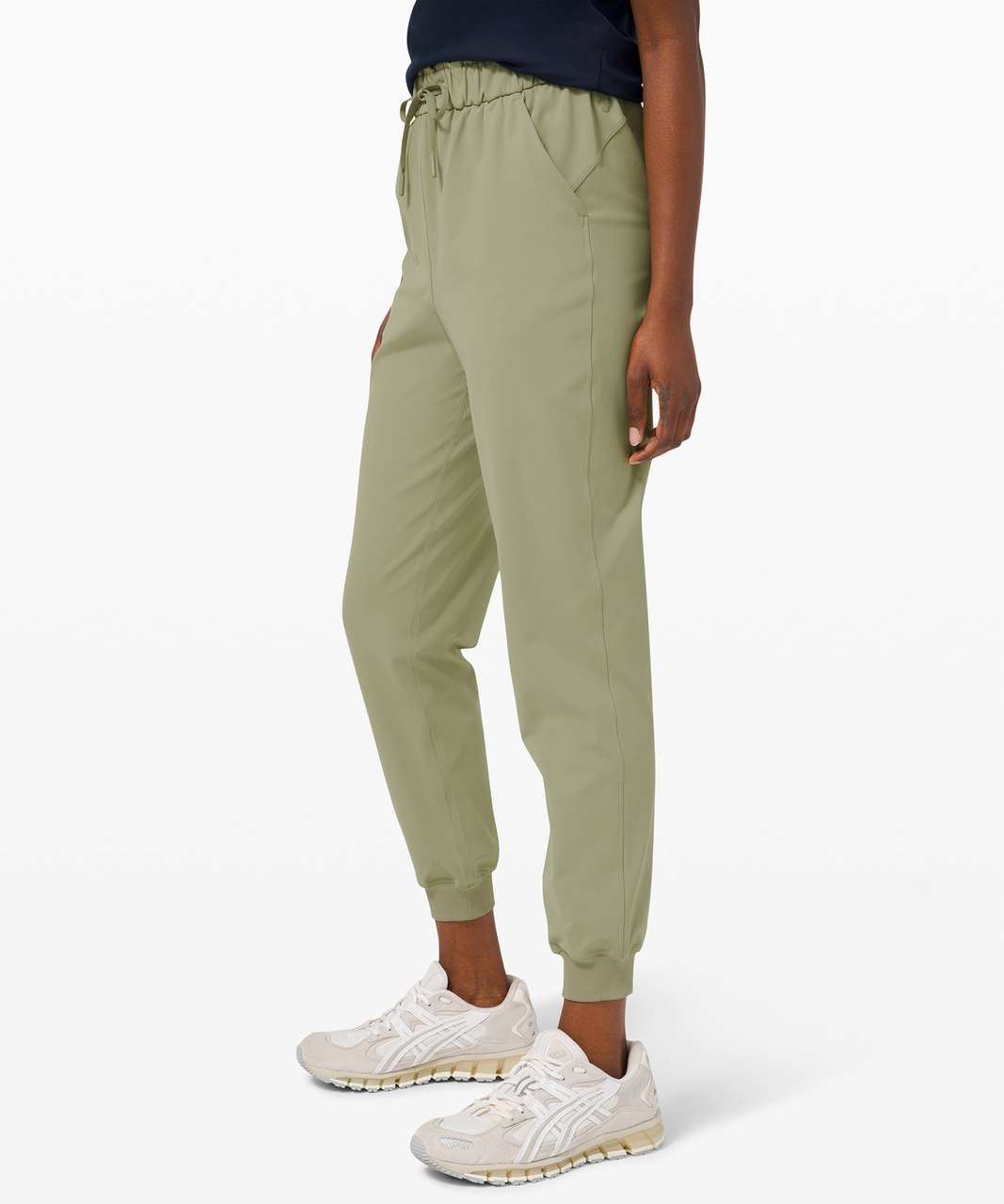 Lululemon Keep Moving Pants 7/8 High-rise In Rosemary Green