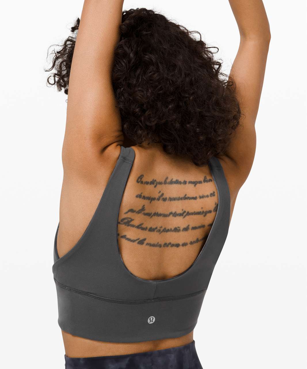 Lululemon Align™ Bra Light Support, C/d Cup - Diamond Dye Pitch