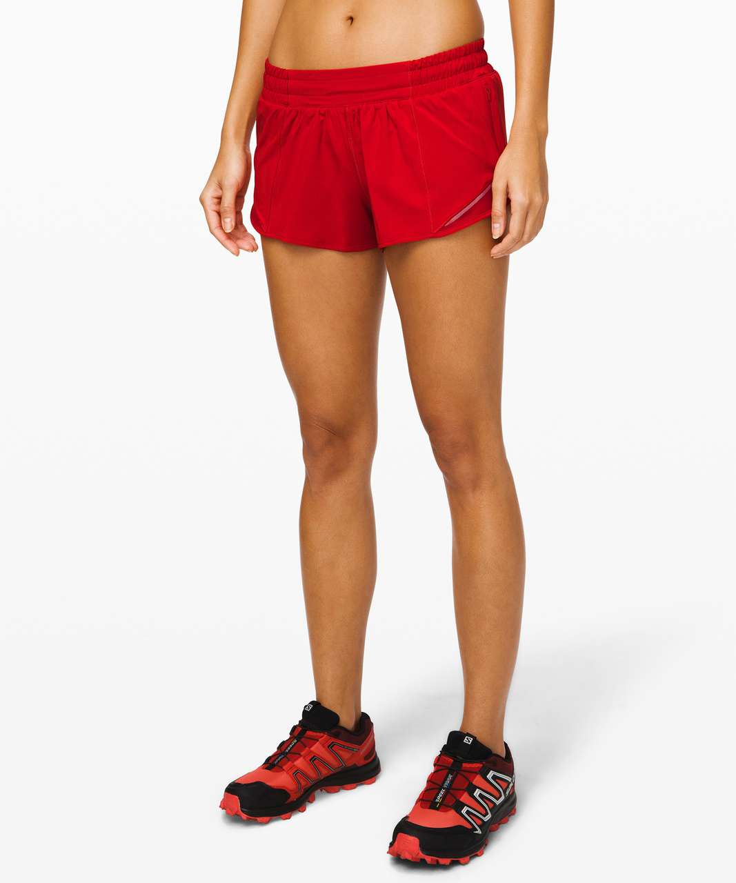 Lululemon Hotty Hot Short II *2.5" - Dark Red