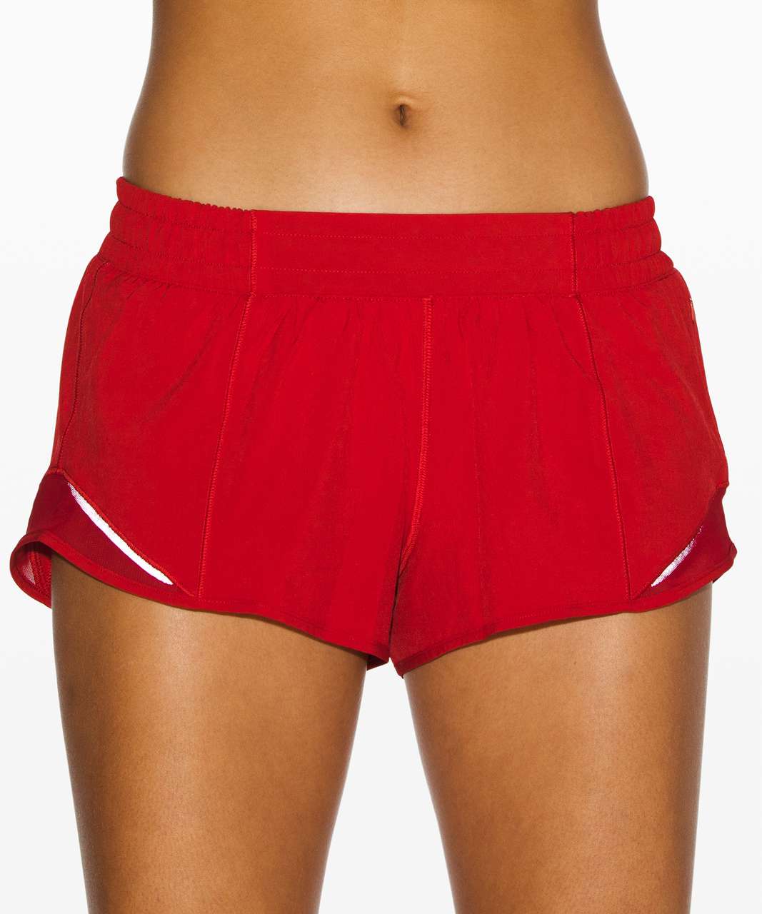 Lulu Lululemon Hotty Hot Short II *2.5 - Dark Red - lulu fanatics