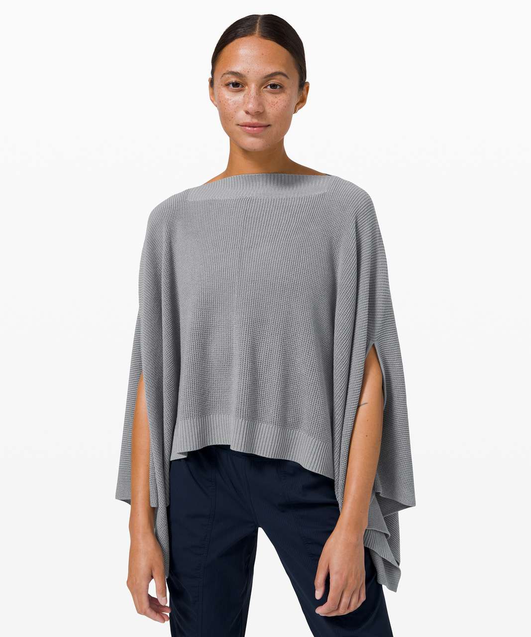 Lululemon Forward Flow Poncho - Rhino Grey