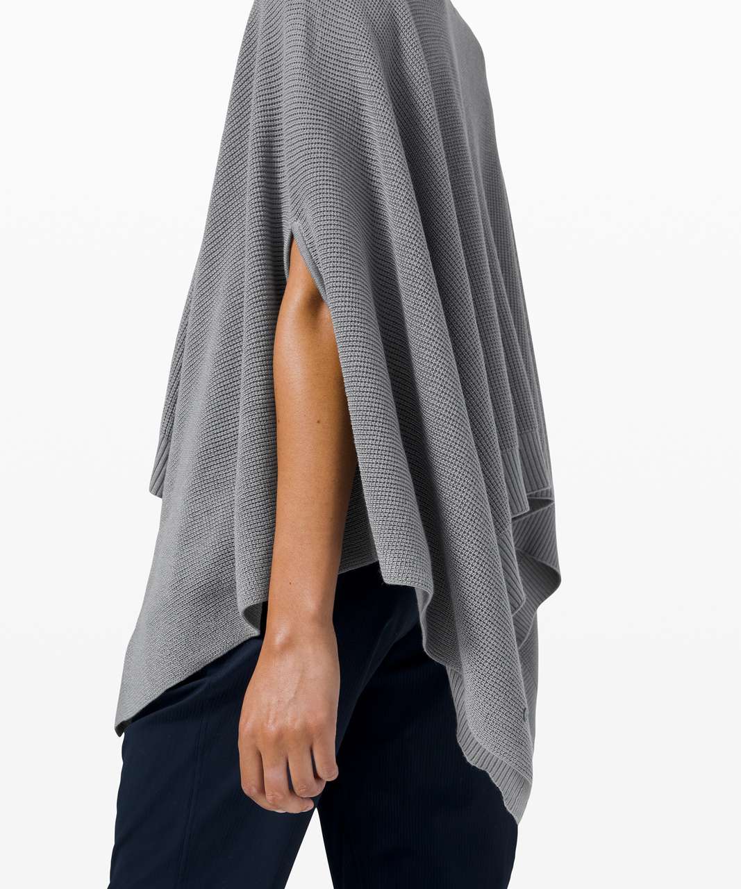 Lululemon Forward Flow Poncho - Rhino Grey