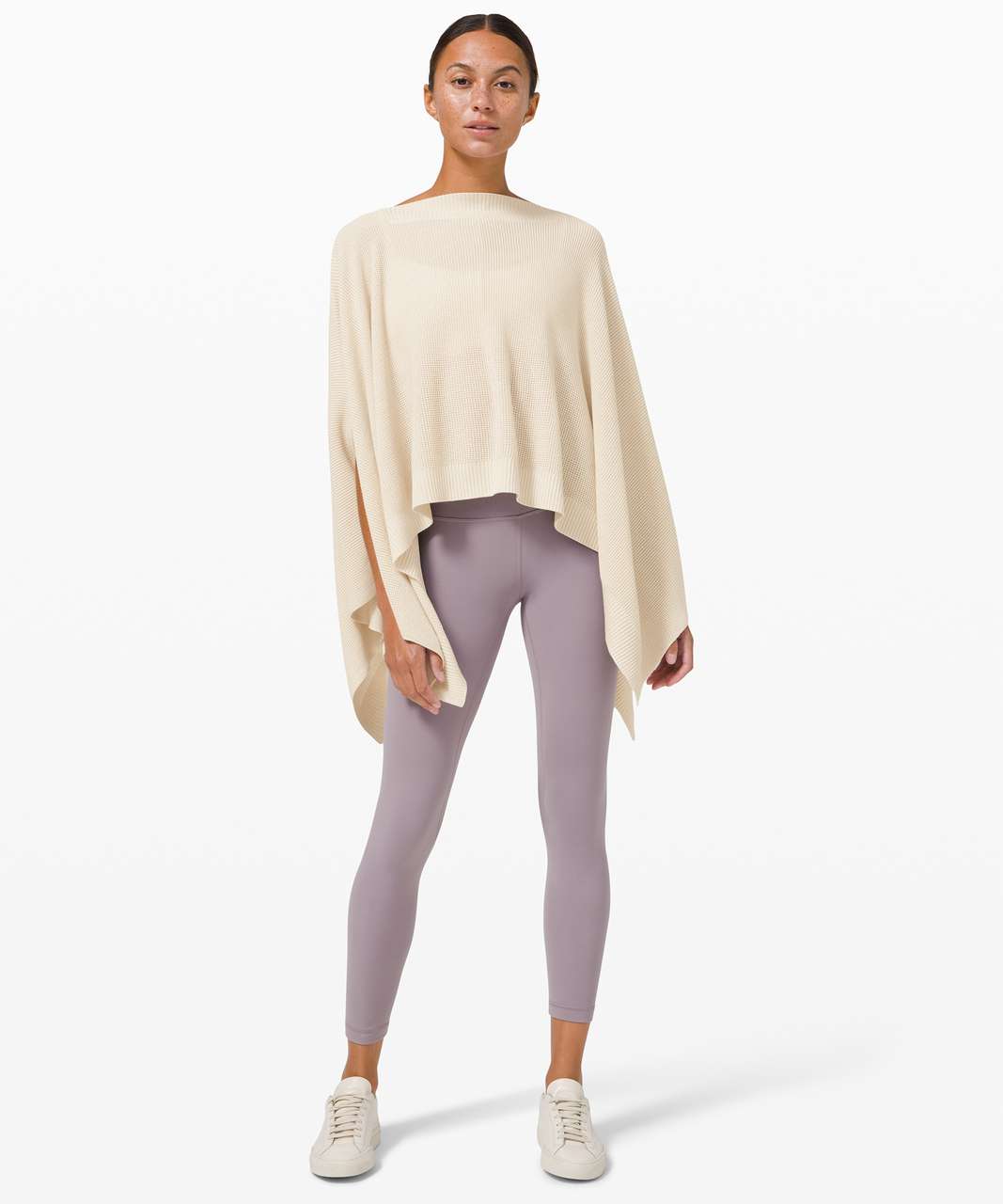 Lululemon Forward Flow Poncho - White Opal