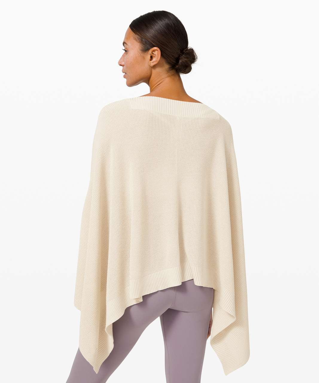 Lululemon Forward Flow Poncho - White Opal