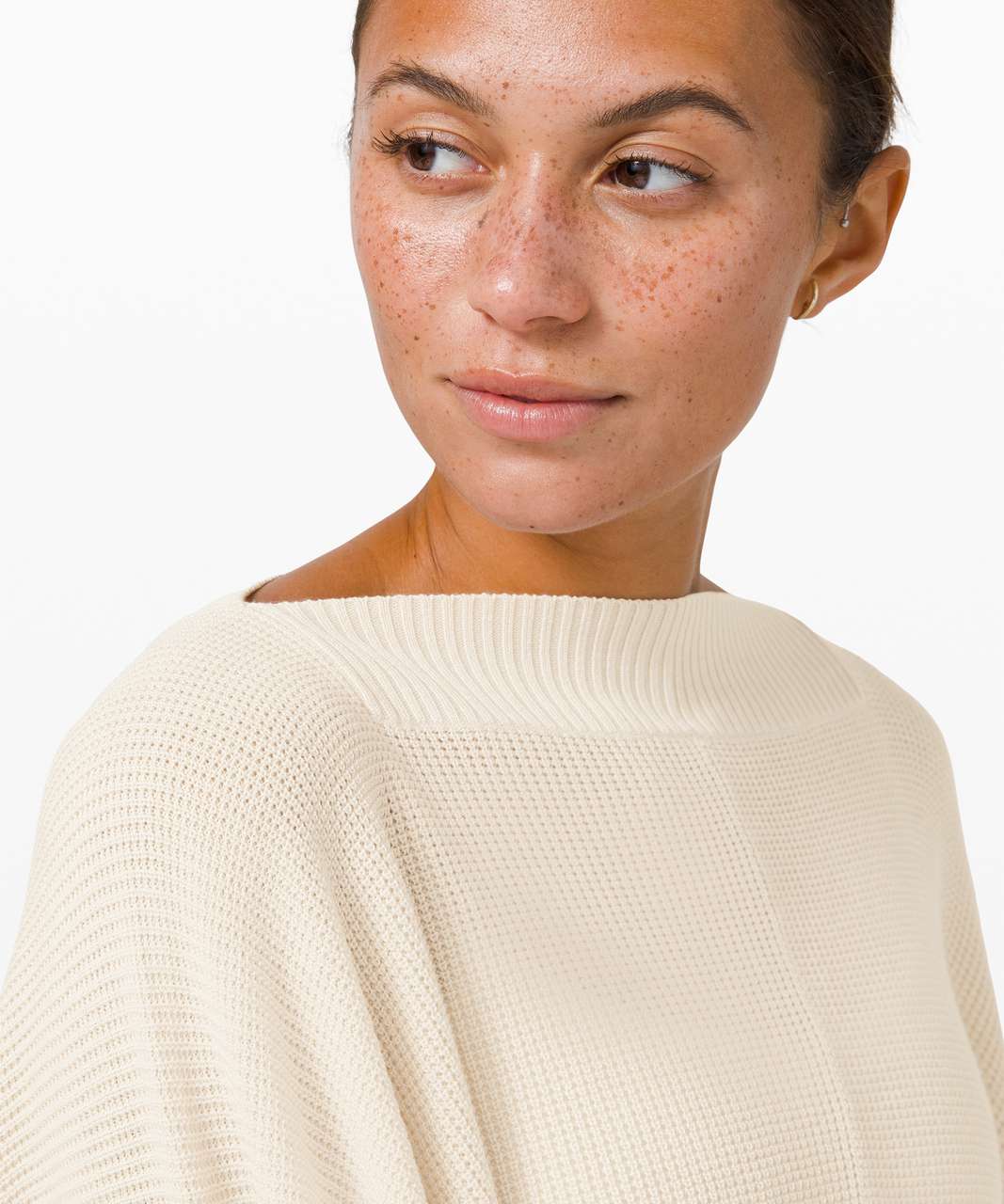 Lululemon Forward Flow Poncho - White Opal