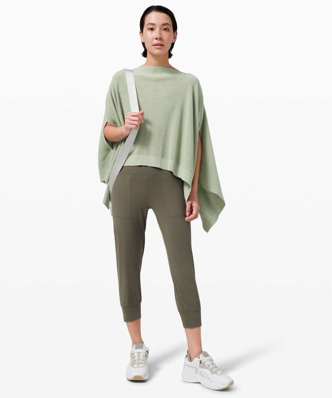 Lululemon Twist Back-to-front Pullover Green Fern Size 4 LW3ER5S for sale  online