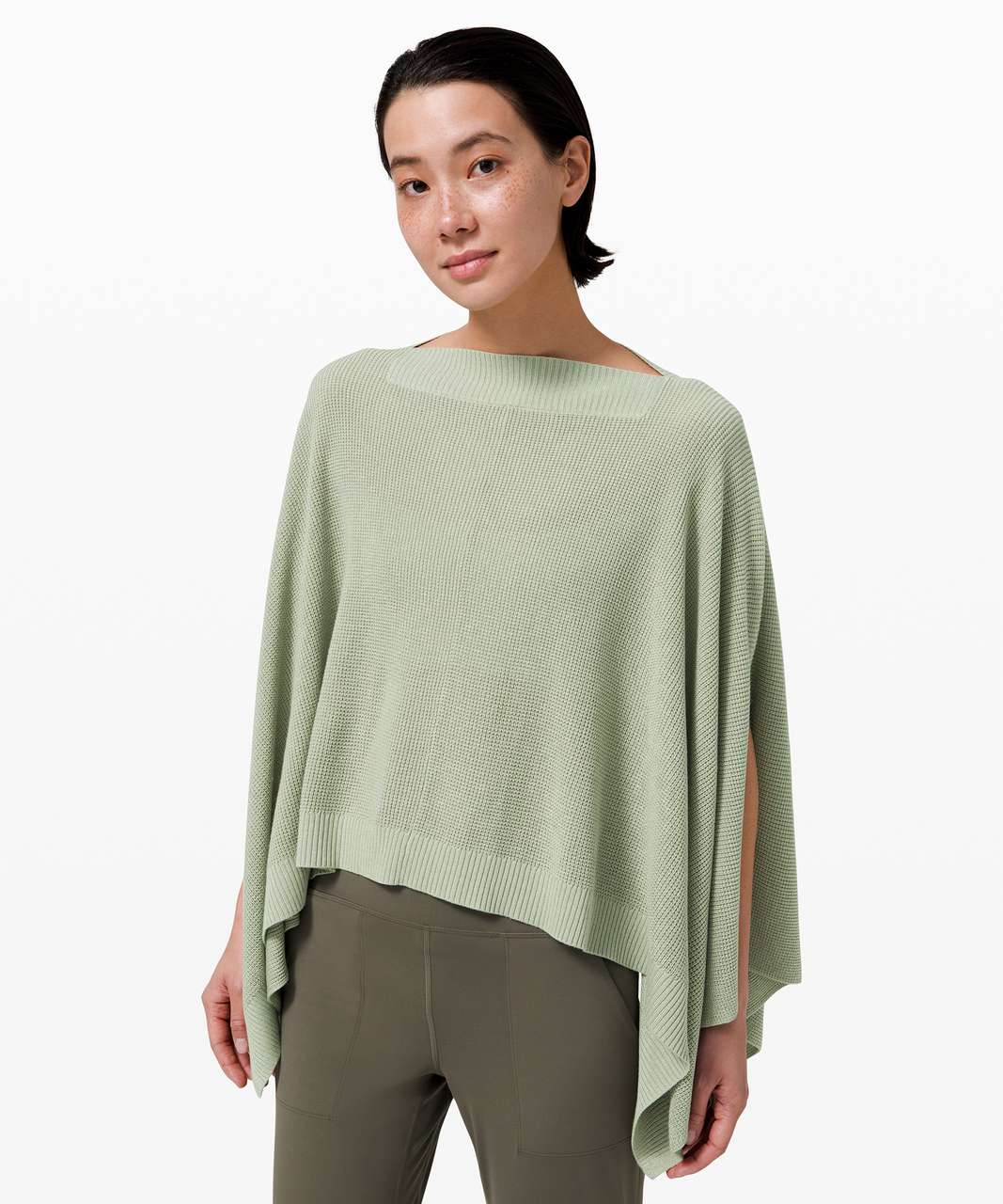 Lululemon Twist Back-to-front Pullover Green Fern Size 4 LW3ER5S for sale  online