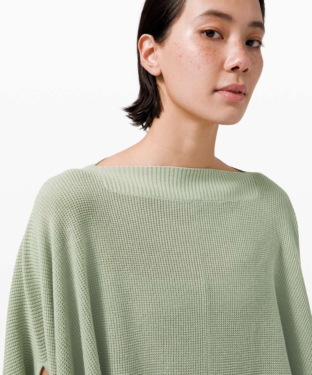 Lululemon Forward Flow Poncho - Green Fern