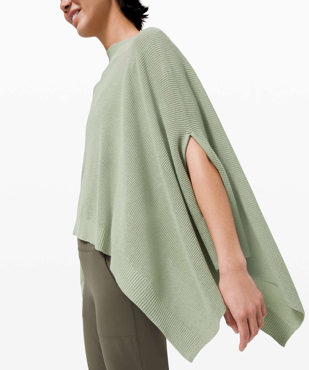 Lululemon Forward Flow Poncho - Green Fern