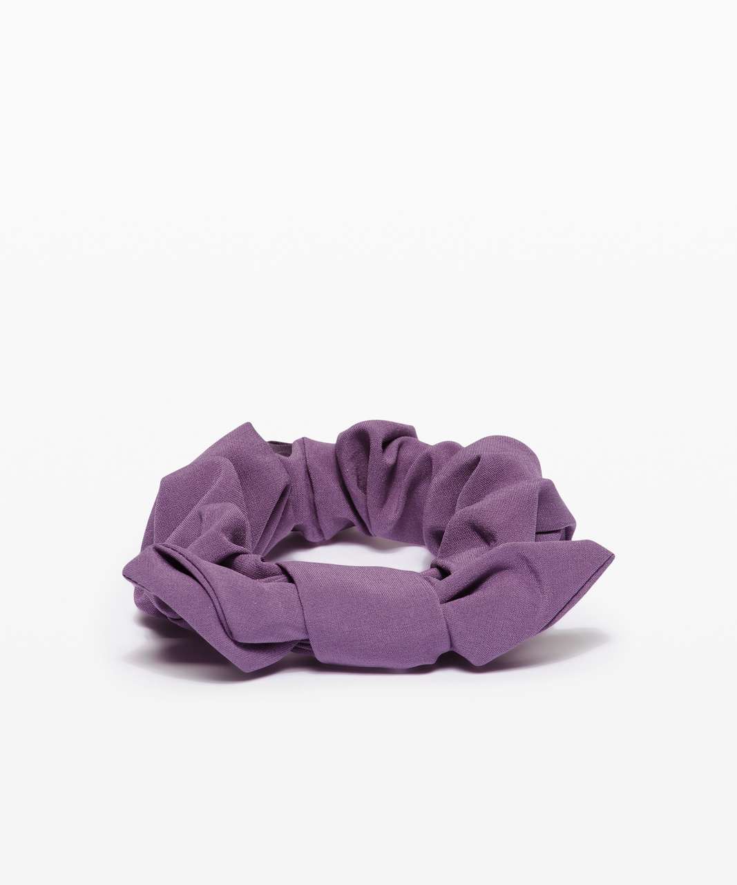 Lululemon Uplifting Scrunchie *Bow - Grape Mauve