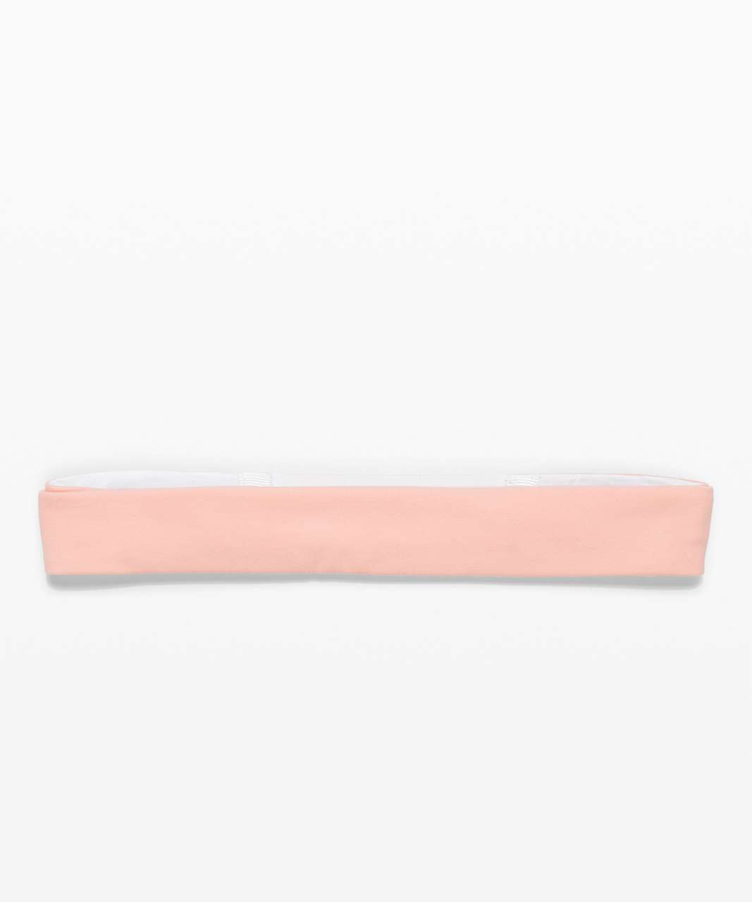 Lululemon Fringe Fighter Headband - Pink Mist / White